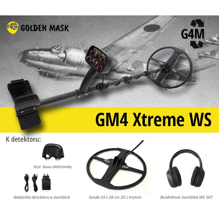 detektor kovu golden mask gm4xtreme ws