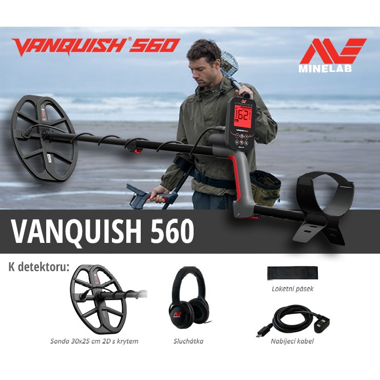 detektor kovu Minelab Vanquish 560